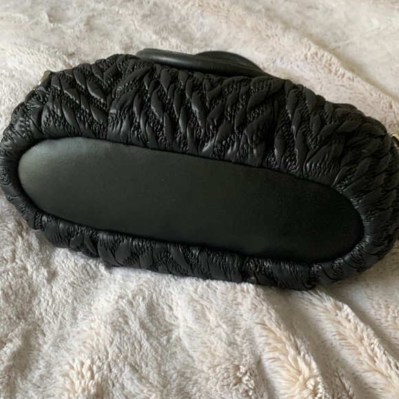 Coach Quilted Chevron Sophia Madison Nylon Satchel - Picture 9 of 15